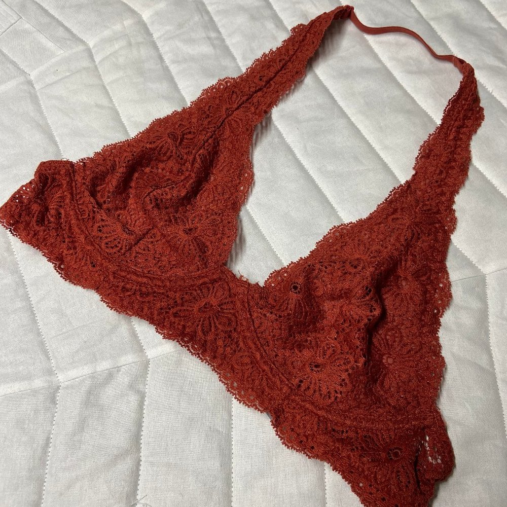 Aerie Lace Halter Bralette